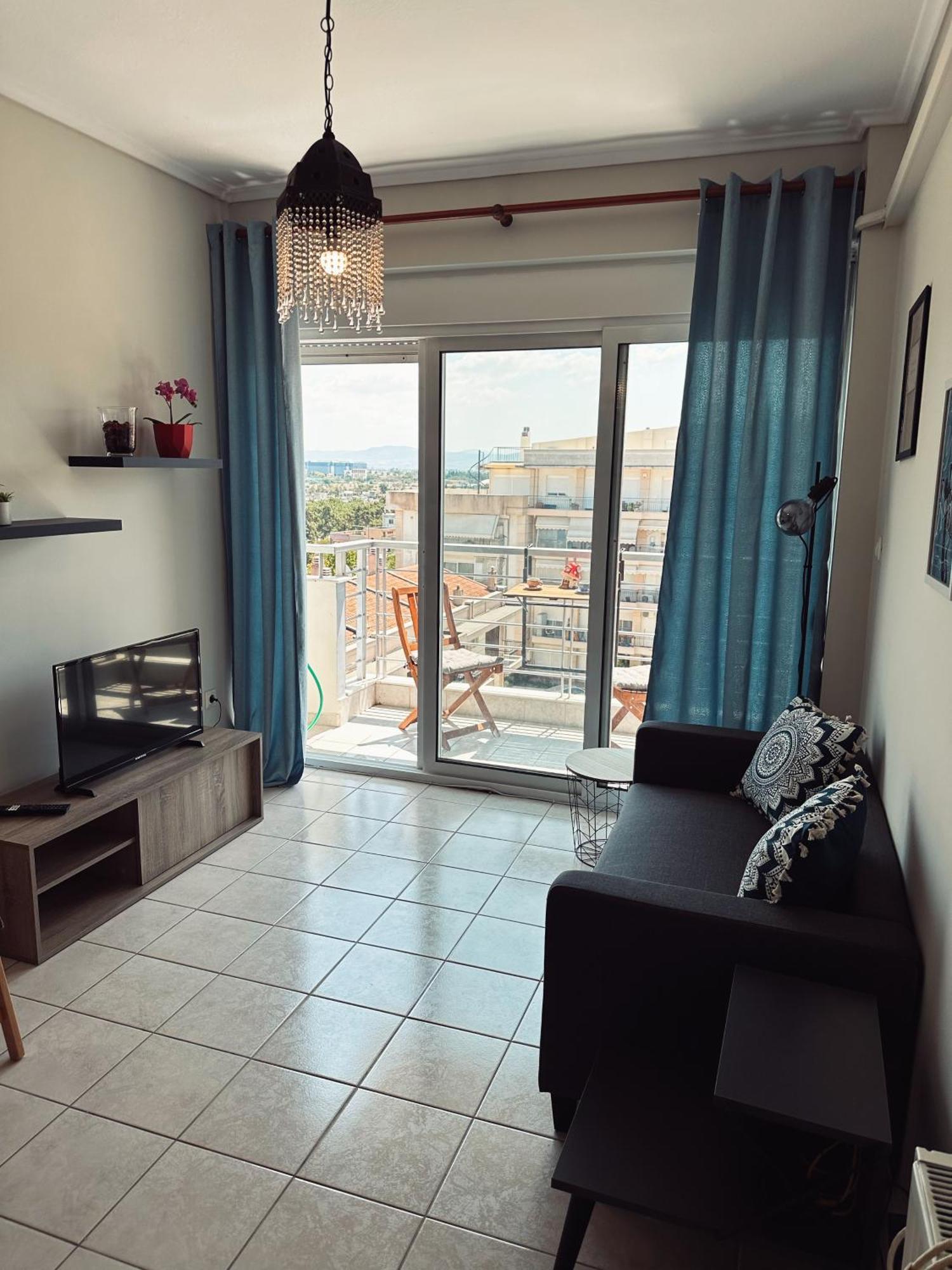 Homely Flat Near Airport Салоники Экстерьер фото